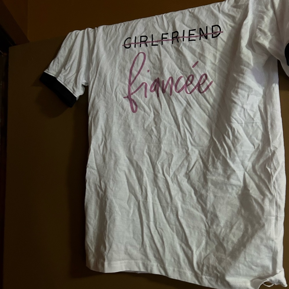 Miss to Mrs t shirt girlfriend to fiancé